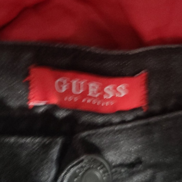 Black Guess jeans relaxed fit 38x30 - Picture 2 of 3
